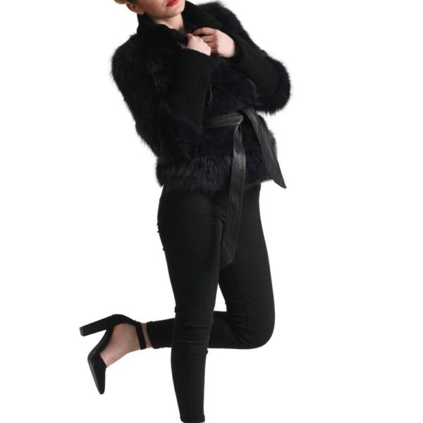 Luxury gift | Fox fur Coat Sleeves | Fur jacket full skin | Gift for her | berto