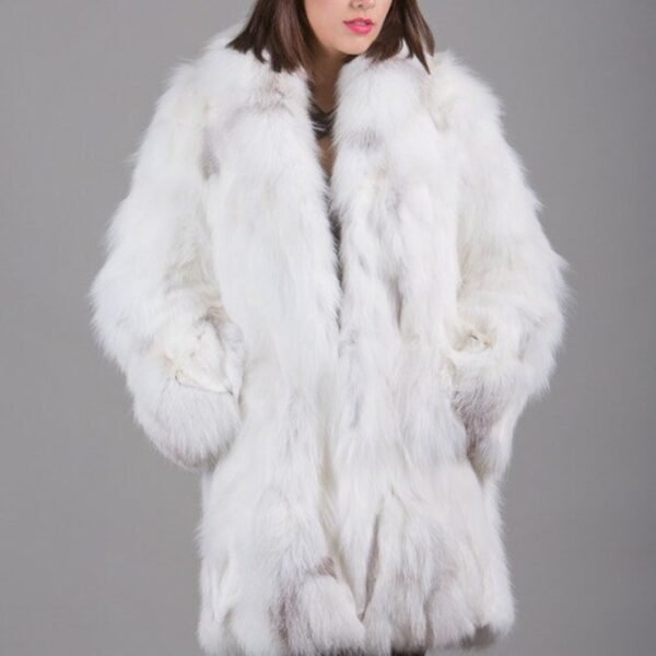 Luxury gift | Shadow Fox Fur Coat | Fur jacket | Wedding or anniversary present | All sizes